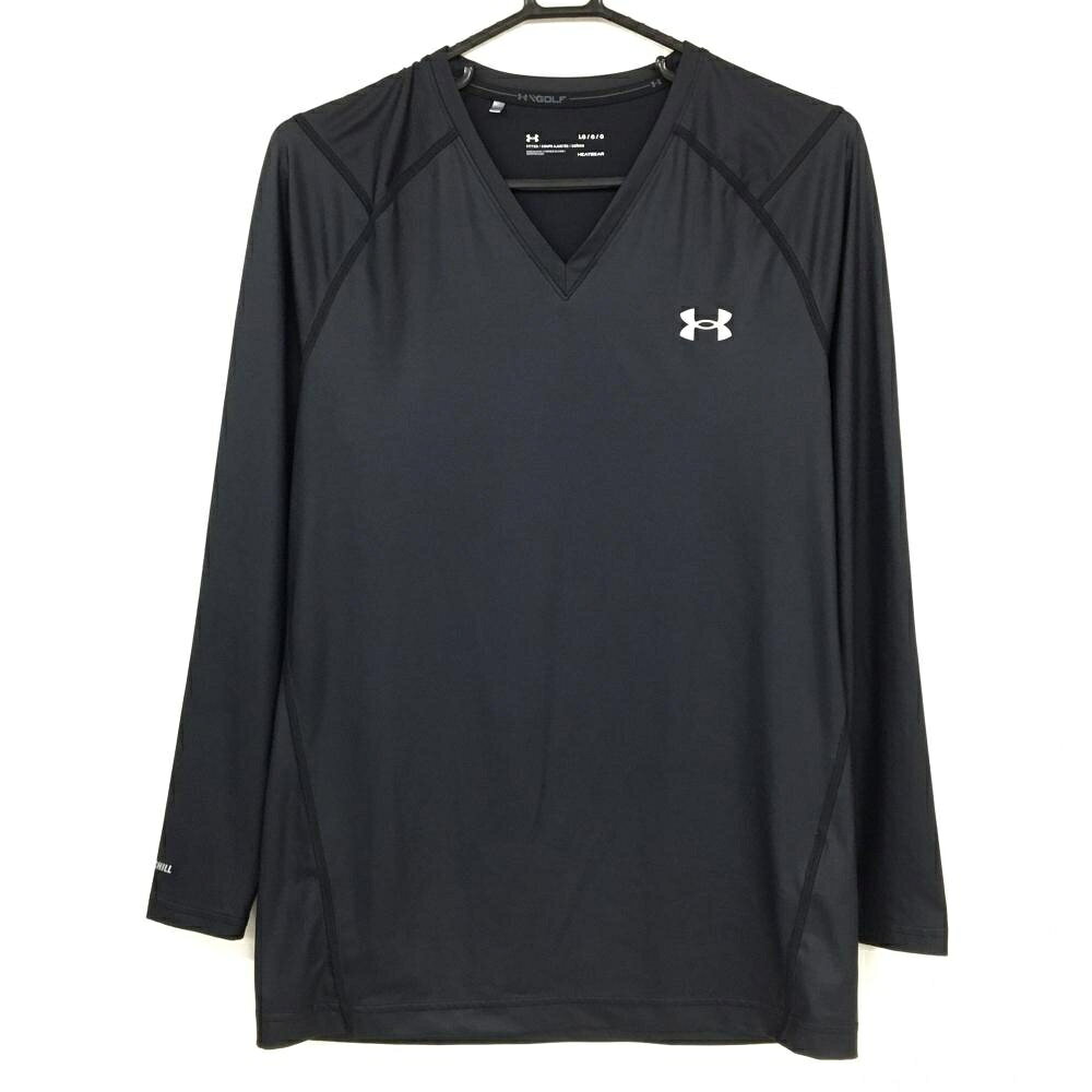 商品説明 ブランド UNDER ARMOUR アイテム インナーシャツ 表記サイズ LG/G/G ※海外サイズの場合もございます。必ず実寸サイズをご確認ください。 実寸サイズ 　ゆき丈：約76cm　身幅：約50cm　着丈：約67cm ※実寸サイズの採寸方法については、こちらをご覧ください。 ★実寸サイズは平台に平置きして外寸を測定しており、商品によっては若干の誤差が生じます。数cmの誤差は予めご了承くださいませ。 特徴・仕様 適応時期 通年 商品ランク A+ コメント 背面・袖糸引き 商品ランク（ゴルフウェア） N 新品（タグ付き) S 新品未使用品（タグなし） A+ 使用感や汚れ等がない、または目立たない綺麗な中古品 A 使用感や汚れ等が少ない美品や良品 B+ 使用感や中小の汚れ等がある一般的な中古品 B 使用感や大中の汚れ等がある一般的な中古品 C 使用感や大中の汚れ、小さな穴等がある中古品 商品ランク（ゴルフシューズ） N 新品（タグ付き) S 新品未使用品（タグなし） A+ しわや汚れ等がない、または少ない綺麗な中古品 A しわや小さな汚れはあるが、使用感が少ない美品や良品 B+ しわや中小の汚れ、使用感がある一般的な中古品 B しわや大中の汚れ、使用感がある一般的な中古品 C しわや大中の汚れ、使用感がある中古品 D しわや大きな汚れ、使用感がある中古品 &nbsp;★A+～CランクはUSED品となりますので、神経質な方はご入札をお控えください。 &nbsp;★Nランクは新品商品ですが、一部保管時による汚れ等があります。商品説明や写真で必ずご確認ください。　