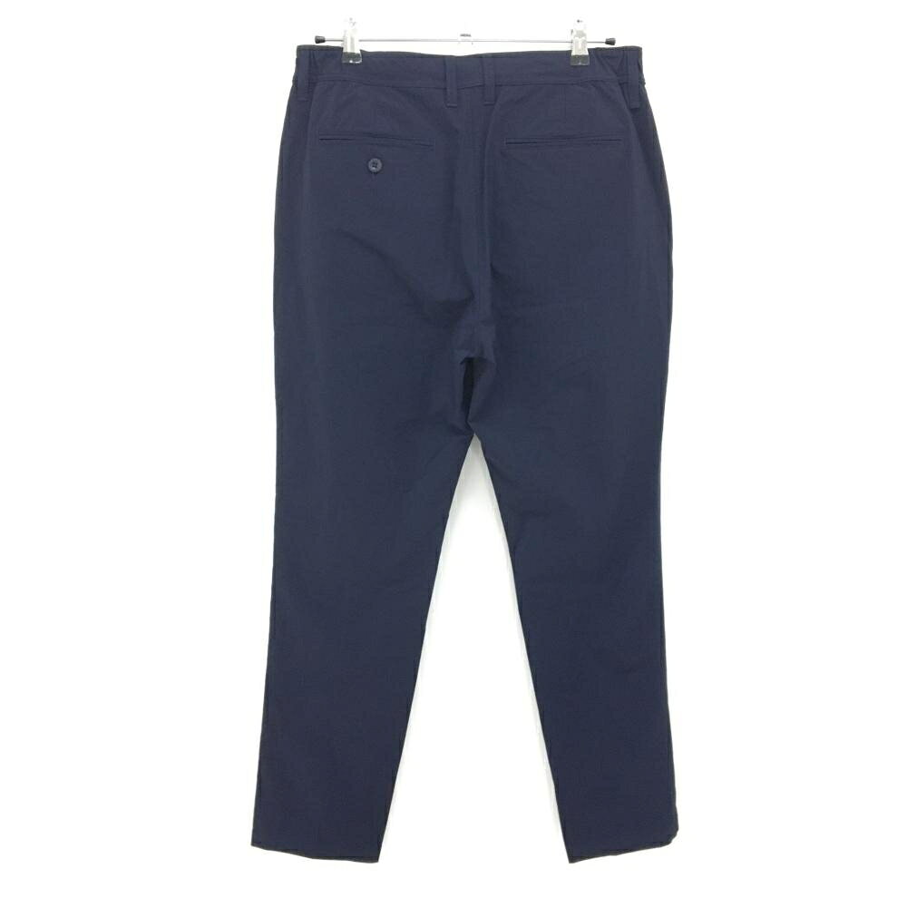 【超美品】チャンピオン パンツ ネイビー ストレッチ ロゴ メンズ LARGE ゴルフウェア Champion