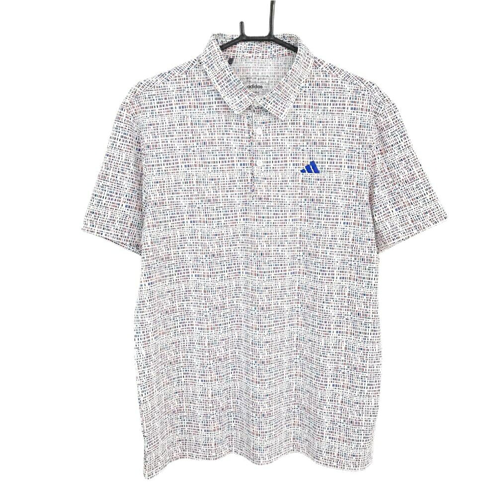 商品説明 ブランド adidas アイテム 半袖ポロシャツ 表記サイズ XL ※海外サイズの場合もございます。必ず実寸サイズをご確認ください。 実寸サイズ 　身幅：約54cm　袖丈：約22cm　肩幅：約46cm　着丈：約67.5cm ※実寸サイズの採寸方法については、こちらをご覧ください。 ★実寸サイズは平台に平置きして外寸を測定しており、商品によっては若干の誤差が生じます。数cmの誤差は予めご了承くださいませ。 特徴・仕様 適応時期 春 ・ 夏 商品ランク A+ コメント 商品ランク（ゴルフウェア） N 新品（タグ付き) S 新品未使用品（タグなし） A+ 使用感や汚れ等がない、または目立たない綺麗な中古品 A 使用感や汚れ等が少ない美品や良品 B+ 使用感や中小の汚れ等がある一般的な中古品 B 使用感や大中の汚れ等がある一般的な中古品 C 使用感や大中の汚れ、小さな穴等がある中古品 商品ランク（ゴルフシューズ） N 新品（タグ付き) S 新品未使用品（タグなし） A+ しわや汚れ等がない、または少ない綺麗な中古品 A しわや小さな汚れはあるが、使用感が少ない美品や良品 B+ しわや中小の汚れ、使用感がある一般的な中古品 B しわや大中の汚れ、使用感がある一般的な中古品 C しわや大中の汚れ、使用感がある中古品 D しわや大きな汚れ、使用感がある中古品 &nbsp;★A+～CランクはUSED品となりますので、神経質な方はご入札をお控えください。 &nbsp;★Nランクは新品商品ですが、一部保管時による汚れ等があります。商品説明や写真で必ずご確認ください。　