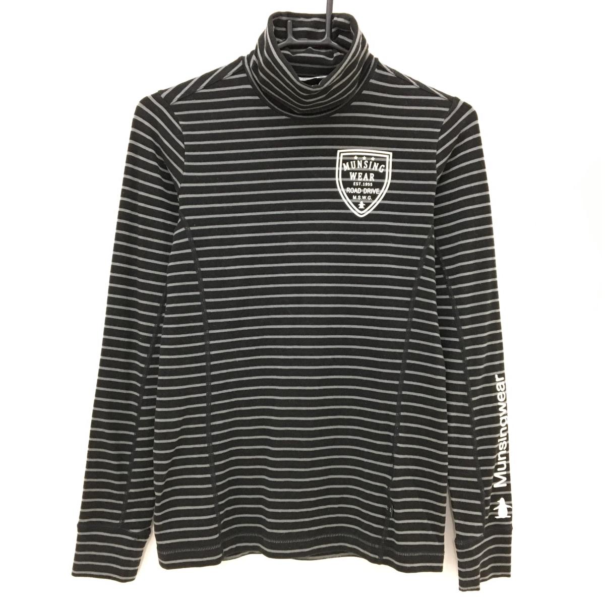 商品説明 ブランド Munsingwear アイテム 長袖タートルネックシャツ 表記サイズ M ※海外サイズの場合もございます。必ず実寸サイズをご確認ください。 実寸サイズ 　身幅：約41cm　袖丈：約59cm　肩幅：約35cm　着丈：約59cm ※実寸サイズの採寸方法については、こちらをご覧ください。 ★実寸サイズは平台に平置きして外寸を測定しており、商品によっては若干の誤差が生じます。数cmの誤差は予めご了承くださいませ。 特徴・仕様 インナー　 適応時期 春 ・ 秋 商品ランク A コメント 裾裏毛羽立ち少 商品ランク（ゴルフウェア） N 新品（タグ付き) S 新品未使用品（タグなし） A+ 使用感や汚れ等がない、または目立たない綺麗な中古品 A 使用感や汚れ等が少ない美品や良品 B+ 使用感や中小の汚れ等がある一般的な中古品 B 使用感や大中の汚れ等がある一般的な中古品 C 使用感や大中の汚れ、小さな穴等がある中古品 商品ランク（ゴルフシューズ） N 新品（タグ付き) S 新品未使用品（タグなし） A+ しわや汚れ等がない、または少ない綺麗な中古品 A しわや小さな汚れはあるが、使用感が少ない美品や良品 B+ しわや中小の汚れ、使用感がある一般的な中古品 B しわや大中の汚れ、使用感がある一般的な中古品 C しわや大中の汚れ、使用感がある中古品 D しわや大きな汚れ、使用感がある中古品 &nbsp;★A+～CランクはUSED品となりますので、神経質な方はご入札をお控えください。 &nbsp;★Nランクは新品商品ですが、一部保管時による汚れ等があります。商品説明や写真で必ずご確認ください。　