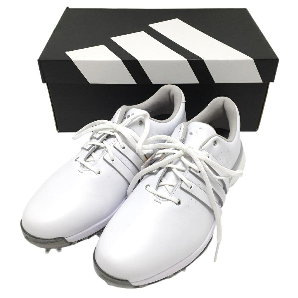 商品説明 ブランド adidas アイテム ゴルフシューズ 表記サイズ 26.5 ※海外サイズの場合もございます。必ず実寸サイズをご確認ください。 実寸サイズ 　アウトソール全長：約30.5cm　アウトソール最大幅：約11.5cm ※実寸サイズの採寸方法については、こちらをご覧ください。 ★実寸サイズは平台に平置きして外寸を測定しており、商品によっては若干の誤差が生じます。数cmの誤差は予めご了承くださいませ。 特徴・仕様 2026年モデル 適応時期 商品ランク N コメント 商品ランク（ゴルフウェア） N 新品（タグ付き) S 新品未使用品（タグなし） A+ 使用感や汚れ等がない、または目立たない綺麗な中古品 A 使用感や汚れ等が少ない美品や良品 B+ 使用感や中小の汚れ等がある一般的な中古品 B 使用感や大中の汚れ等がある一般的な中古品 C 使用感や大中の汚れ、小さな穴等がある中古品 商品ランク（ゴルフシューズ） N 新品（タグ付き) S 新品未使用品（タグなし） A+ しわや汚れ等がない、または少ない綺麗な中古品 A しわや小さな汚れはあるが、使用感が少ない美品や良品 B+ しわや中小の汚れ、使用感がある一般的な中古品 B しわや大中の汚れ、使用感がある一般的な中古品 C しわや大中の汚れ、使用感がある中古品 D しわや大きな汚れ、使用感がある中古品 &nbsp;★A+～CランクはUSED品となりますので、神経質な方はご入札をお控えください。 &nbsp;★Nランクは新品商品ですが、一部保管時による汚れ等があります。商品説明や写真で必ずご確認ください。　