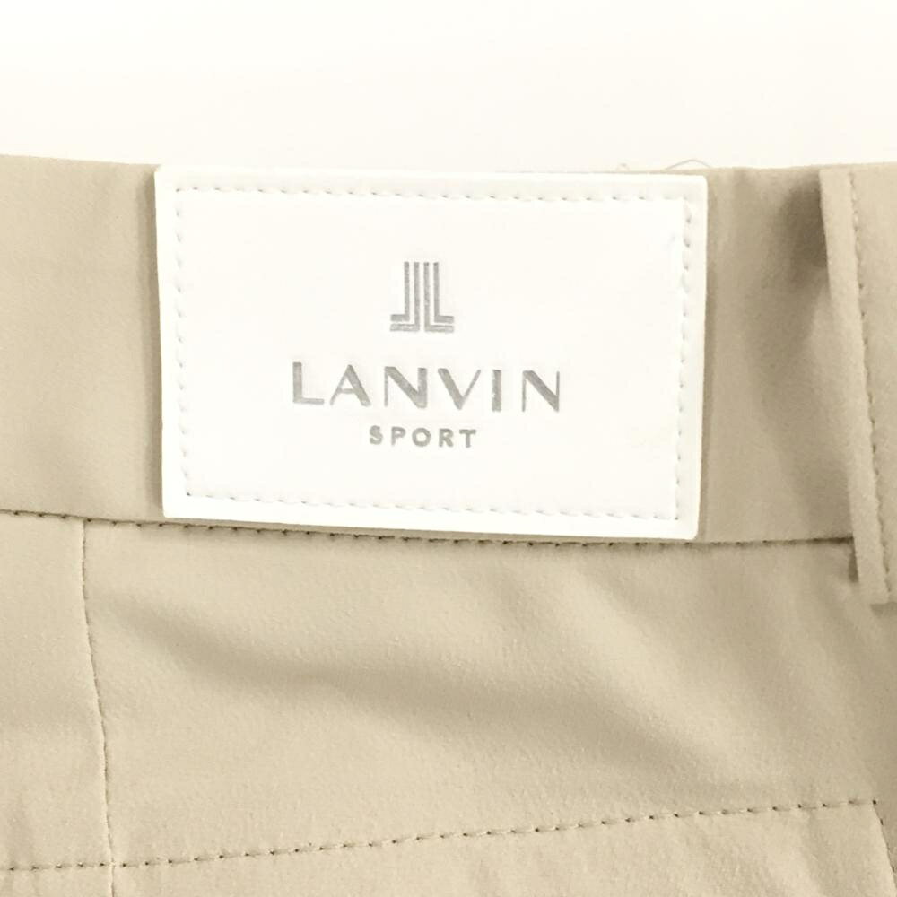 レオナード 楽天市場店の【美品】ランバンスポール パンツ ベージュ ウエスト後ろロゴ ストレッチ レディース 44(XXL) ゴルフウェア LANVIN SPORT｜アングル3