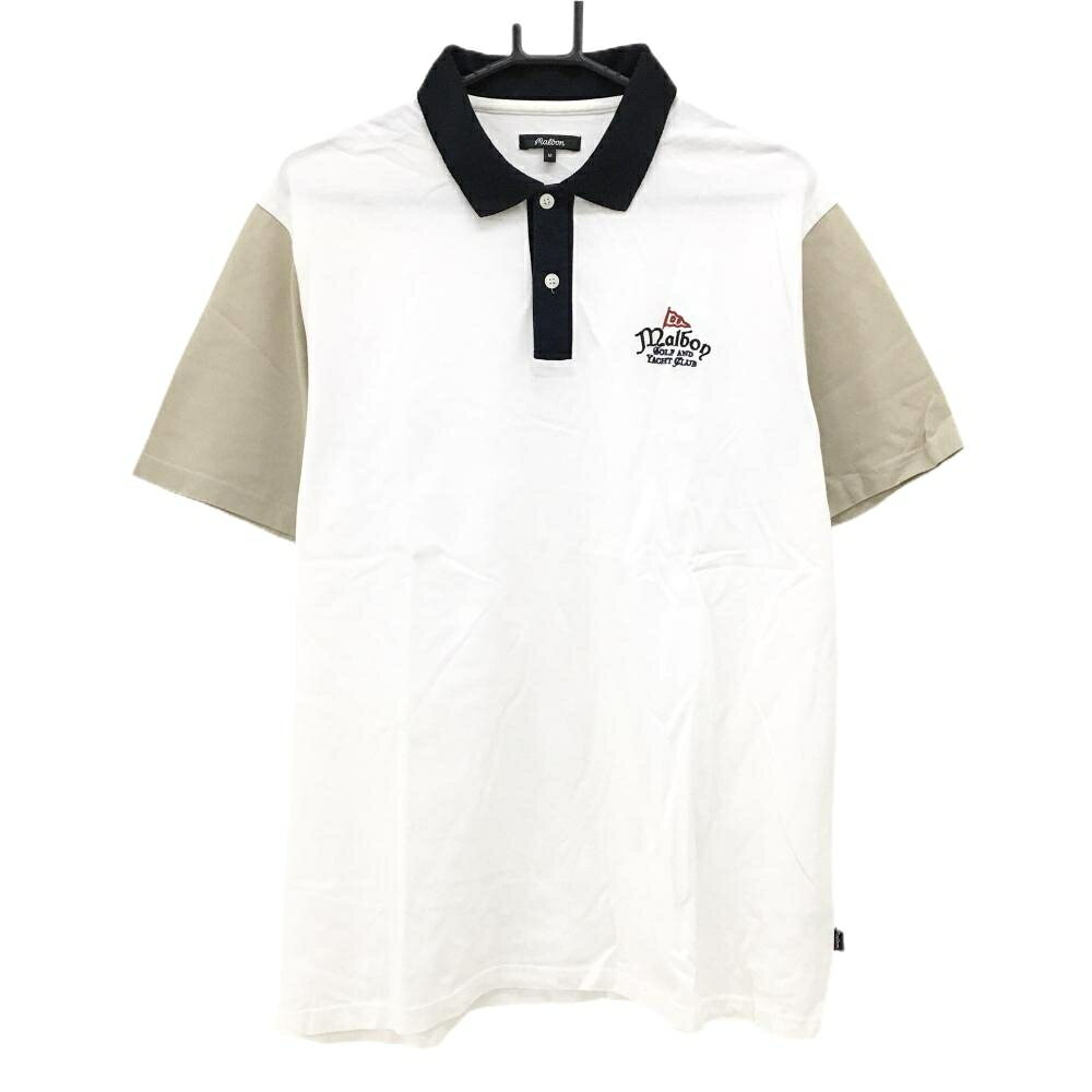 楽天市場】MALBON GOLF マルボンゴルフ マルボン 白 ポロシャツ