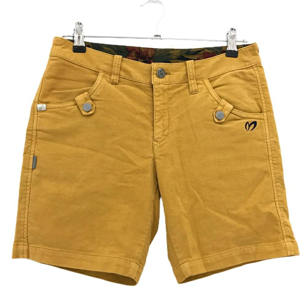 マスターバニー ショートパンツ ライトオレンジ系 表微起毛 ストレッチ レディース 1(M) ゴルフウェア MASTER BUNNY EDITION