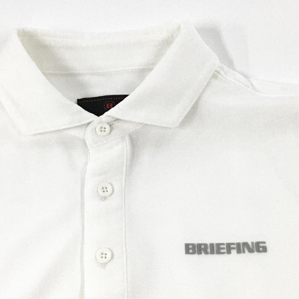 【25%OFFクーポン配布中！9/14まで】【超美品】ブリーフィング 半袖ポロシャツ 白 ...