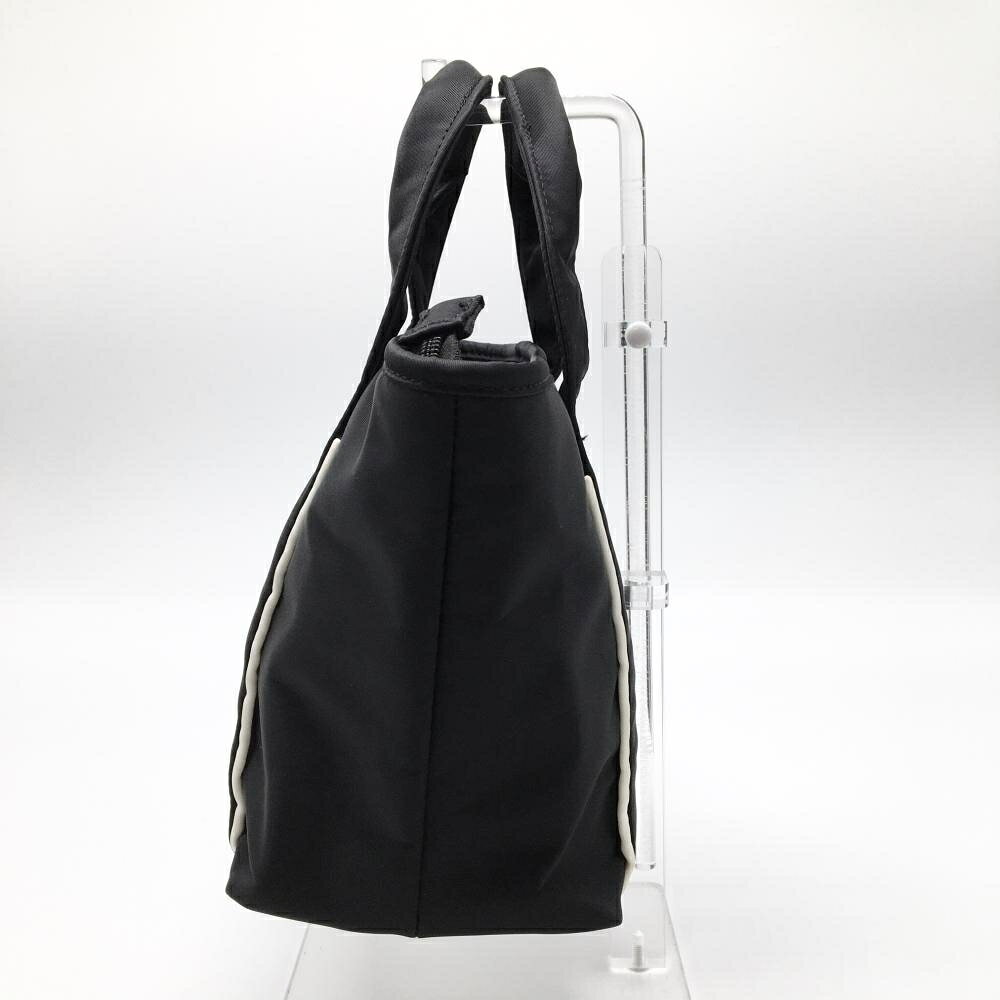 レオナード 楽天市場店の【超美品】マスターバニー カートバッグ 黒×白 ロゴプリント 内ポケット ゴルフ 2024年モデル MASTER BUNNY EDITION｜アングル2
