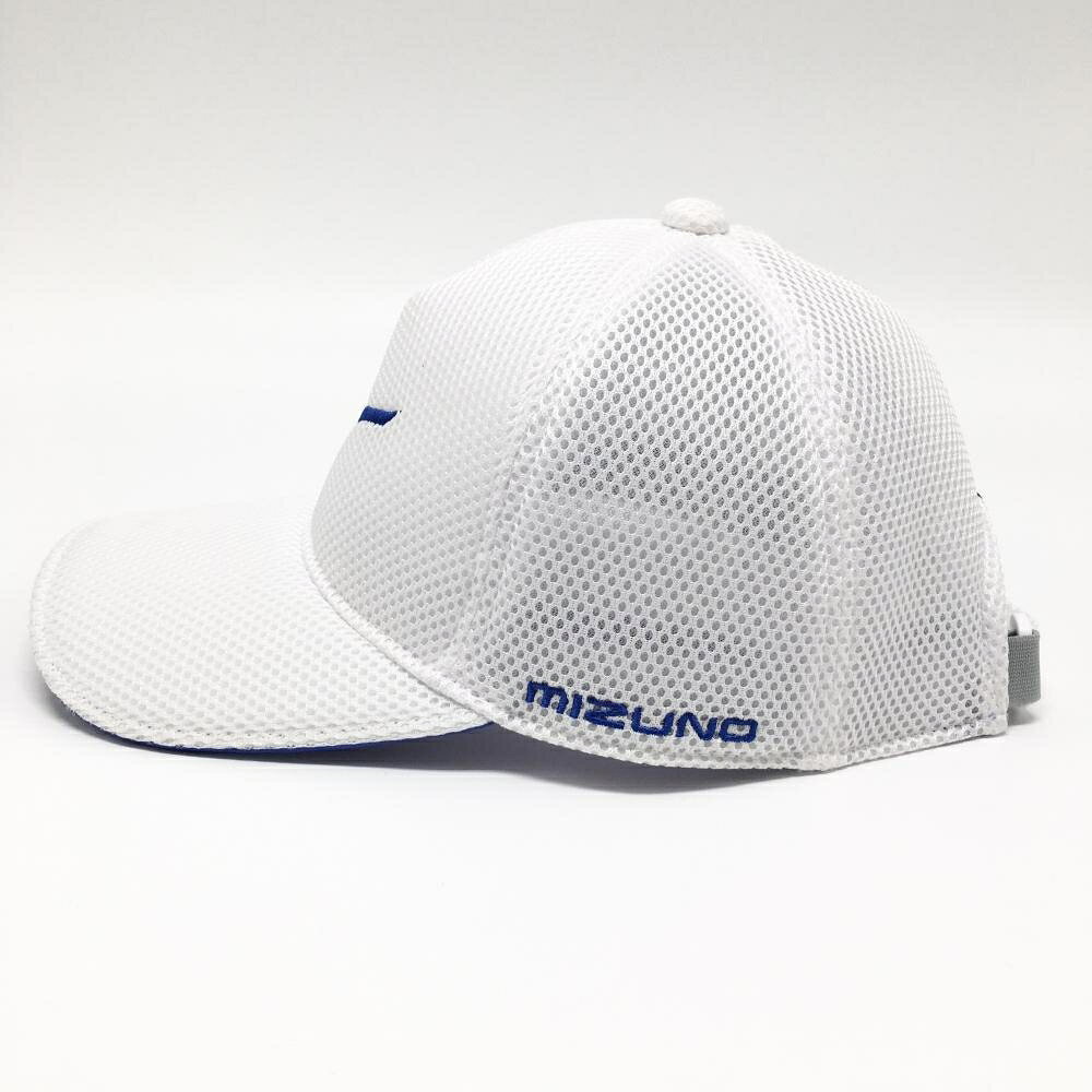 【25%OFFクーポン配布中！9/14まで】【超美品】ミズノゴルフ メッシュキャップ 白×...