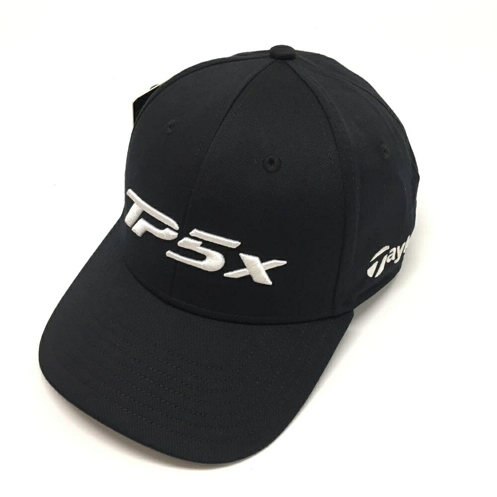 【25%OFFクーポン配布中！9/14まで】【新品】テーラーメイド キャップ 黒×白 立体...