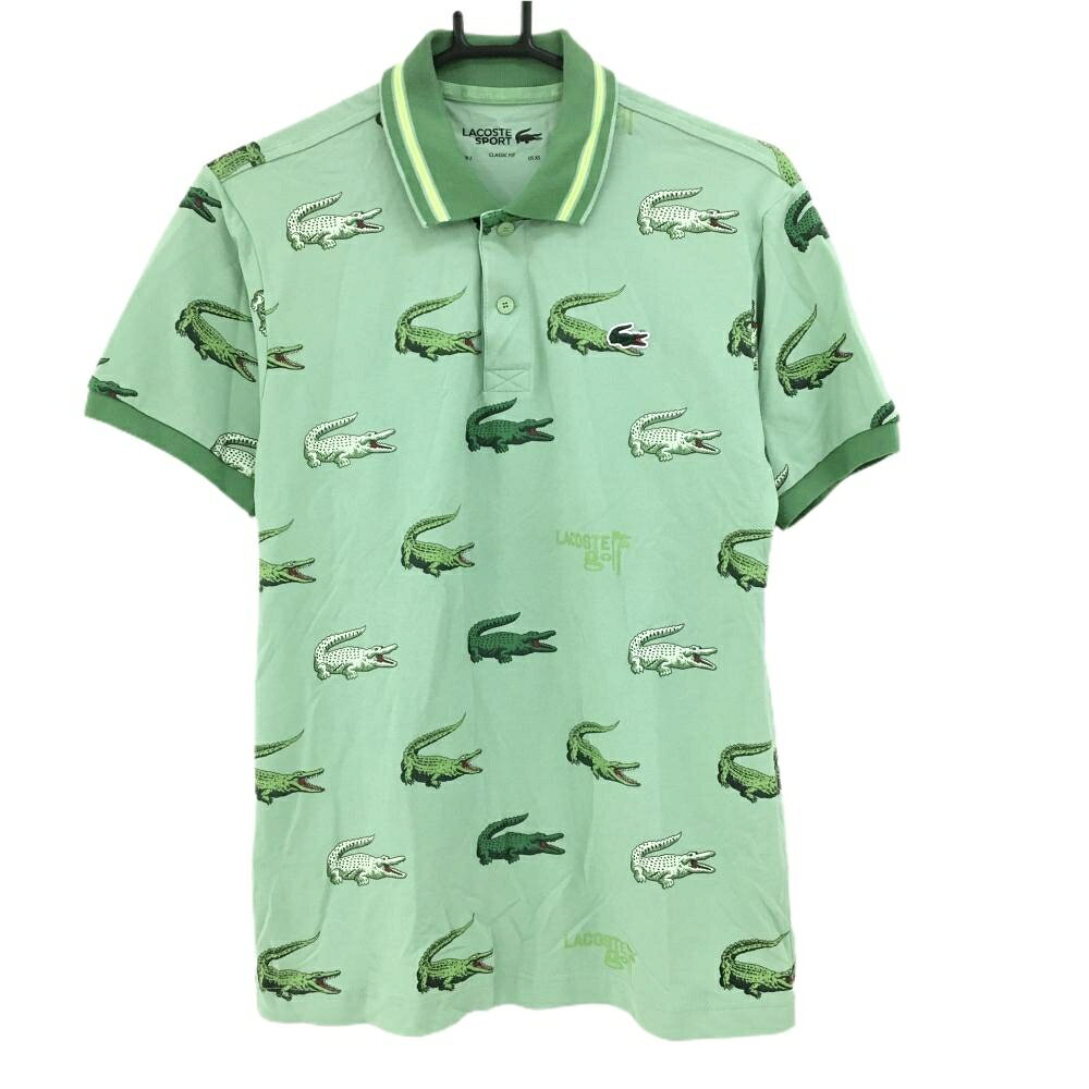 LACOSTE SPORT 半袖シャツ 総柄 ワニ柄 ゴルフ S LACOSTE SPORT 半袖シャツ 総柄 ワニ柄 ゴルフ S 楽天市場】ラコステ