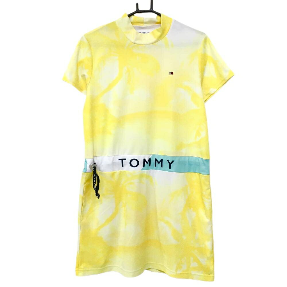 商品説明 ブランド Tommy Hilfiger Golf アイテム 半袖ワンピース 表記サイズ LL ※海外サイズの場合もございます。必ず実寸サイズをご確認ください。 実寸サイズ 　身幅：約51cm　袖丈：約16.5cm　肩幅：約42cm　着丈：約88.5cm ※実寸サイズの採寸方法については、こちらをご覧ください。 ★実寸サイズは平台に平置きして外寸を測定しており、商品によっては若干の誤差が生じます。数cmの誤差は予めご了承くださいませ。 特徴・仕様 ウエストドローコード ハイネック　 適応時期 春 ・ 夏 商品ランク A+ コメント 前スカート部糸引き 商品ランク（ゴルフウェア） N 新品（タグ付き) S 新品未使用品（タグなし） A+ 使用感や汚れ等がない、または目立たない綺麗な中古品 A 使用感や汚れ等が少ない美品や良品 B+ 使用感や中小の汚れ等がある一般的な中古品 B 使用感や大中の汚れ等がある一般的な中古品 C 使用感や大中の汚れ、小さな穴等がある中古品 商品ランク（ゴルフシューズ） N 新品（タグ付き) S 新品未使用品（タグなし） A+ しわや汚れ等がない、または少ない綺麗な中古品 A しわや小さな汚れはあるが、使用感が少ない美品や良品 B+ しわや中小の汚れ、使用感がある一般的な中古品 B しわや大中の汚れ、使用感がある一般的な中古品 C しわや大中の汚れ、使用感がある中古品 D しわや大きな汚れ、使用感がある中古品 &nbsp;★A+～CランクはUSED品となりますので、神経質な方はご入札をお控えください。 &nbsp;★Nランクは新品商品ですが、一部保管時による汚れ等があります。商品説明や写真で必ずご確認ください。　