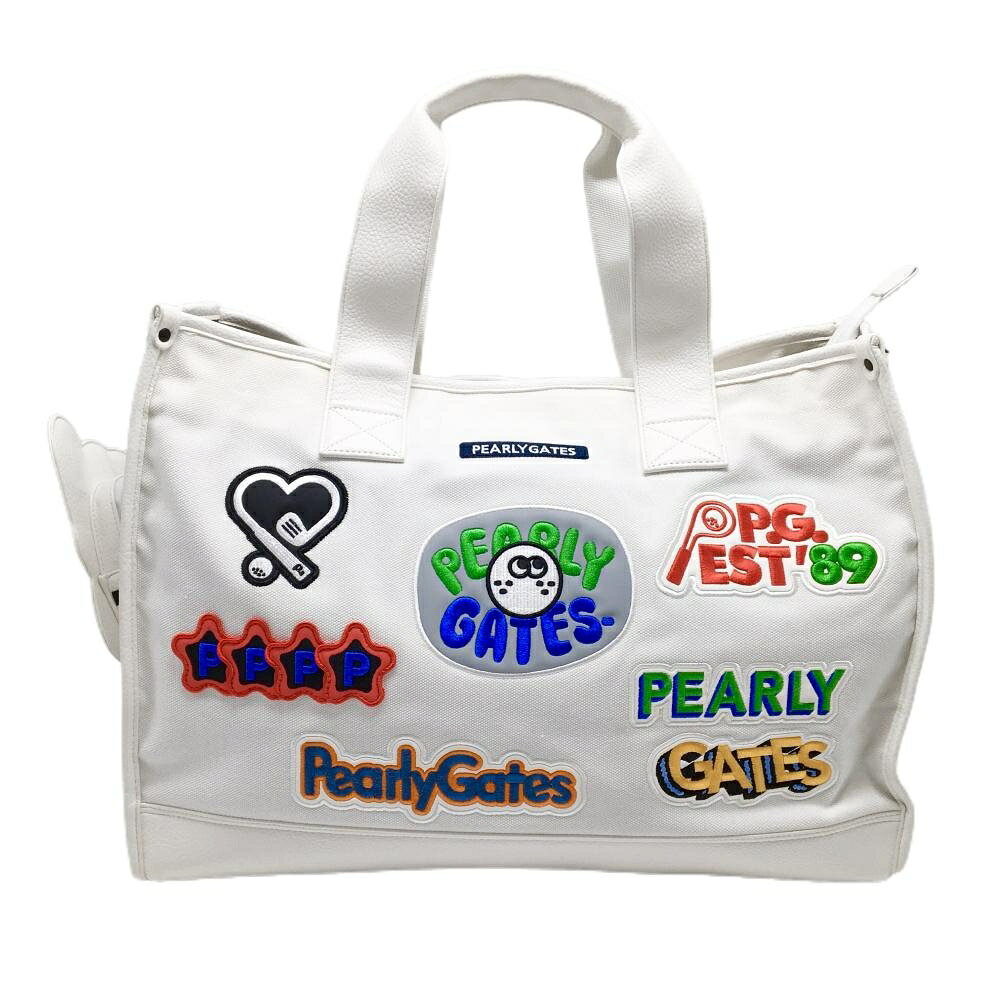 商品説明 ブランド PEARLY GATES アイテム ロッカーバッグ 表記サイズ ※海外サイズの場合もございます。必ず実寸サイズをご確認ください。 実寸サイズ 　底幅：約47cm　高さ：約35cm　奥行き(マチ)：約17cm　持ち手：約18.5cm ※実寸サイズの採寸方法については、こちらをご覧ください。 ★実寸サイズは平台に平置きして外寸を測定しており、商品によっては若干の誤差が生じます。数cmの誤差は予めご了承くださいませ。 特徴・仕様 ビッグトート 内ポケット付 　2026年モデル 付属品 商品ランク A コメント 底汚れ 商品ランク（ゴルフウェア） N 新品（タグ付き) S 新品未使用品（タグなし） A+ 使用感や汚れ等がない、または目立たない綺麗な中古品 A 使用感や汚れ等が少ない美品や良品 B+ 使用感や中小の汚れ等がある一般的な中古品 B 使用感や大中の汚れ等がある一般的な中古品 C 使用感や大中の汚れ、小さな穴等がある中古品 商品ランク（ゴルフシューズ） N 新品（タグ付き) S 新品未使用品（タグなし） A+ しわや汚れ等がない、または少ない綺麗な中古品 A しわや小さな汚れはあるが、使用感が少ない美品や良品 B+ しわや中小の汚れ、使用感がある一般的な中古品 B しわや大中の汚れ、使用感がある一般的な中古品 C しわや大中の汚れ、使用感がある中古品 D しわや大きな汚れ、使用感がある中古品 &nbsp;★A+～CランクはUSED品となりますので、神経質な方はご入札をお控えください。 &nbsp;★Nランクは新品商品ですが、一部保管時による汚れ等があります。商品説明や写真で必ずご確認ください。　