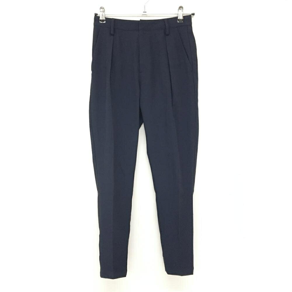 ユナイテッドアローズゴルフ パンツ ネイビー ストレッチ ジョガー 無地 レディース SMALL ゴルフウェア UNITED ARROWS GOLF