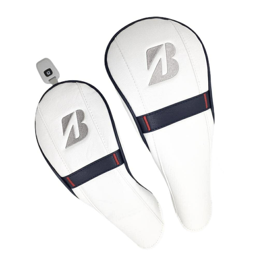 商品説明 ブランド Bridgestone アイテム ヘッドカバー2点セット(DR FW) 表記サイズ ※海外サイズの場合もございます。必ず実寸サイズをご確認ください。 実寸サイズ ※実寸サイズの採寸方法については、こちらをご覧ください。 ★実寸サイズは平台に平置きして外寸を測定しており、商品によっては若干の誤差が生じます。数cmの誤差は予めご了承くださいませ。 特徴・仕様 付属品 商品ランク A+ コメント 商品ランク（ゴルフウェア） N 新品（タグ付き) S 新品未使用品（タグなし） A+ 使用感や汚れ等がない、または目立たない綺麗な中古品 A 使用感や汚れ等が少ない美品や良品 B+ 使用感や中小の汚れ等がある一般的な中古品 B 使用感や大中の汚れ等がある一般的な中古品 C 使用感や大中の汚れ、小さな穴等がある中古品 商品ランク（ゴルフシューズ） N 新品（タグ付き) S 新品未使用品（タグなし） A+ しわや汚れ等がない、または少ない綺麗な中古品 A しわや小さな汚れはあるが、使用感が少ない美品や良品 B+ しわや中小の汚れ、使用感がある一般的な中古品 B しわや大中の汚れ、使用感がある一般的な中古品 C しわや大中の汚れ、使用感がある中古品 D しわや大きな汚れ、使用感がある中古品 &nbsp;★A+～CランクはUSED品となりますので、神経質な方はご入札をお控えください。 &nbsp;★Nランクは新品商品ですが、一部保管時による汚れ等があります。商品説明や写真で必ずご確認ください。　
