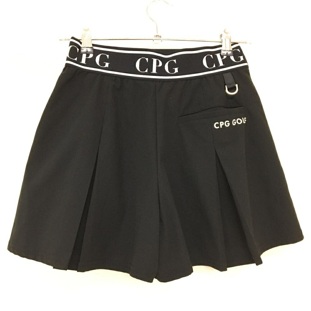 【25%OFFクーポン配布中！9/14まで】【新品】CPG キュロットスカート 黒×白 後ろウ...