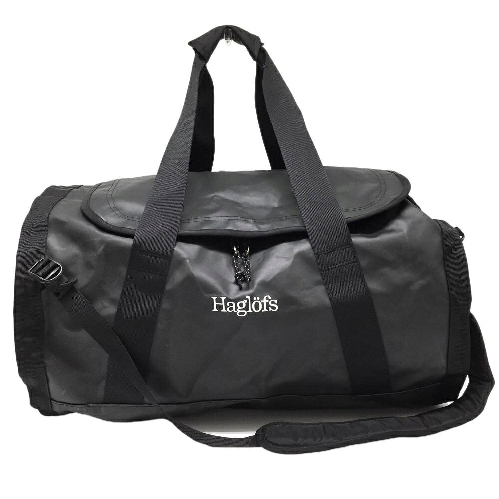 【25%OFFクーポン配布中！9/14まで】【未使用品】ホグロフス 2WAYボストンバッグ 黒 LAVA70L ダッフルバッグ ゴルフ HAGLOFS