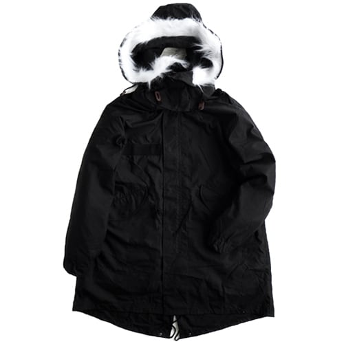 US M-65 Field Parka Black フィールドパーカー ブラック モッズパーカ モッズコート レプリカ ライナー フード付き フルセット