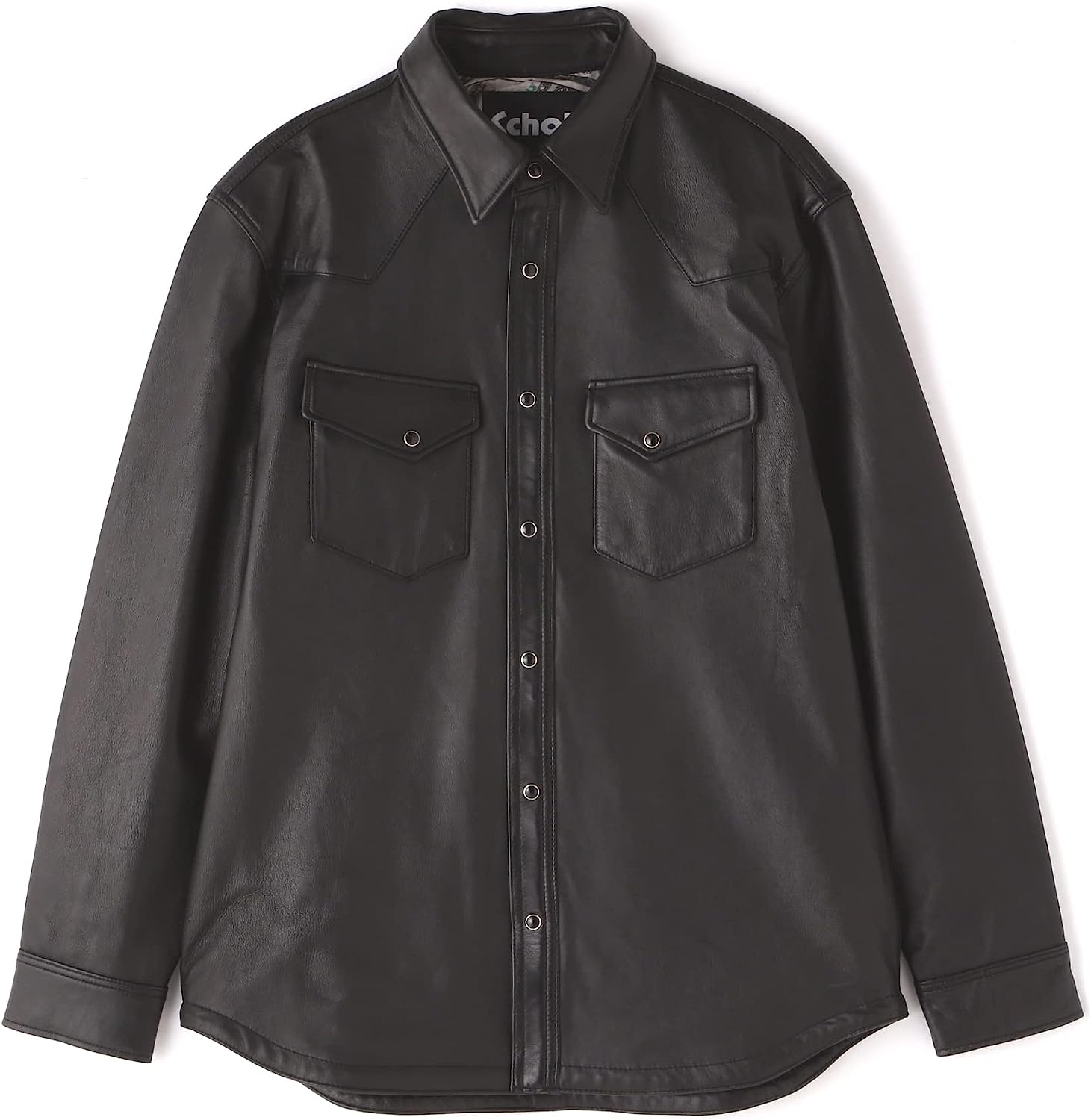 ショット コート メンズ SCHOTT ショット 782-3150013 LAMB LEATHER WESTERN SHIRT ラムレザー ウエスタンシャツ メンズ