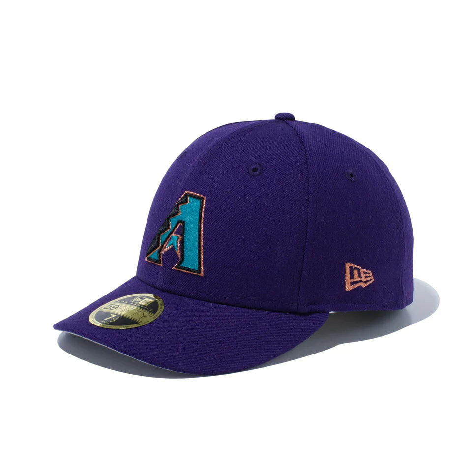 【メーカー取次】NEW ERA ニューエラ 13561971 LP 59FIFTY クーパーズタウン アリゾナ・ダイヤモンドバックス パープル × チームカラー