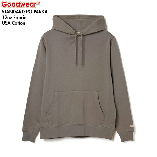 Rakuten - Goodwear グッドウェア 2024年モデル 2W7-0519 USAコットン無地POパーカー メンズ レディース