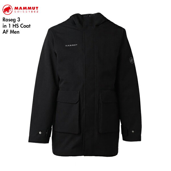 Rakuten - MAMMUT マムー 2024年モデル 1010-30321　ロゼグ 3 インサレーション 1 ハードシェル コート アジアンフィット Roseg 3 in 1 HS Coat AF Men