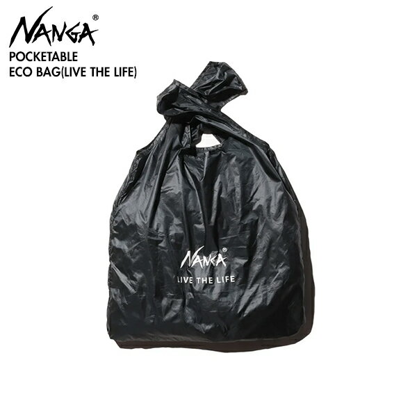 2025դοNANGA ʥ POCKETABLE ECO BAG(LIVE THE LIFE) ݥå֥ Хå