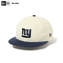 NEW ERA ニューエラ 14703358 RC 9FIFTY GORO NAKATSUGAWA(MIN-NANO) ニューヨーク・ジャイアンツ コーデュロイ アイボリー ネイビー