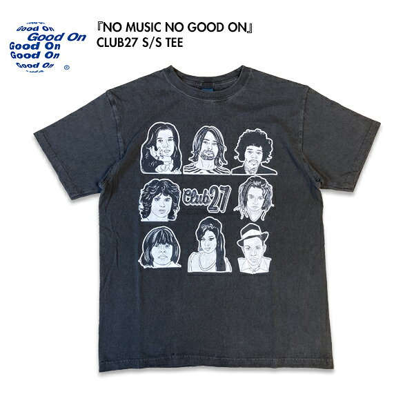Rakuten - Good On グッドオン CLUB27 クルーネック Tシャツ 半袖 USAコットン 綿 メンズ レディース ユニセックス 日本製 OLSS1306P