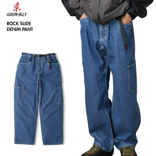 Rakuten - [2025最新モデル]GRAMICCI グラミチ G5FM-P058 ロックスライドデニムパンツ ROCK SLIDE DENIM PANT 11オンス ジーンズ ホワイトステッチ