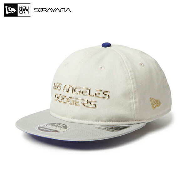 Rakuten - NEW ERA ニューエラ 14881900 RC 9FIFTY Flat Visor HAJIME SORAYAMA TPUロゴ ロサンゼルス・ドジャース アイボリー/ミディアムシルバー