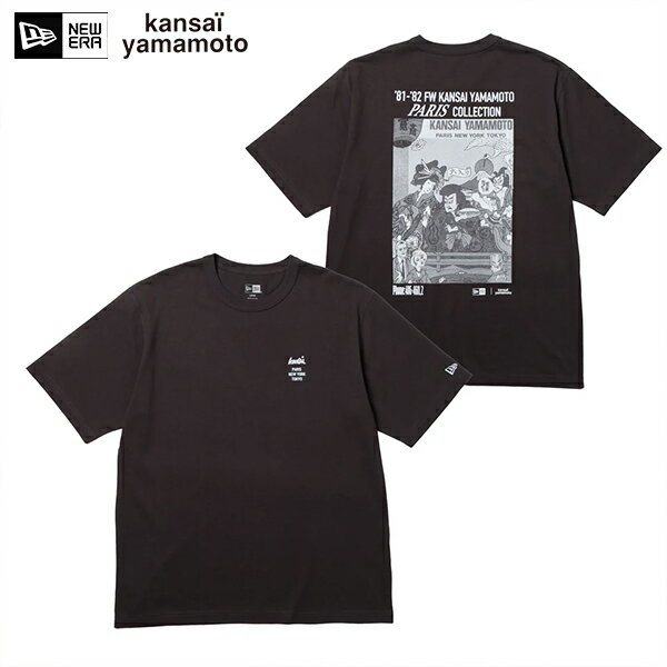 Rakuten - NEW ERA ニューエラ 14858846 半袖 ウォッシュドコットン Tシャツ kansai yamamoto kansai / terry jhonson スミクロ