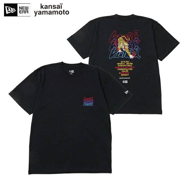 Rakuten - NEW ERA ニューエラ 14858847 半袖 コットン Tシャツ kansai yamamoto 虎 ブラック