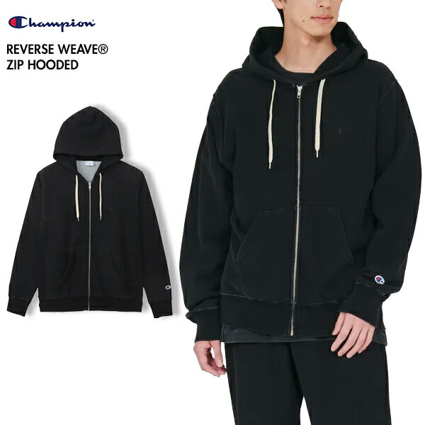 Rakuten - Champion チャンピオン C3-D102 リバースウィーブ ジップフーデット スウェットシャツ パーカー REVERSE WEAVE