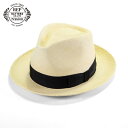 パナマハット メンズ 夏 帽子 ハット パナマ帽 天然草 ブランド REPRESSION HATTERS リプレッションハッターズ つば 長い ストローハット ...