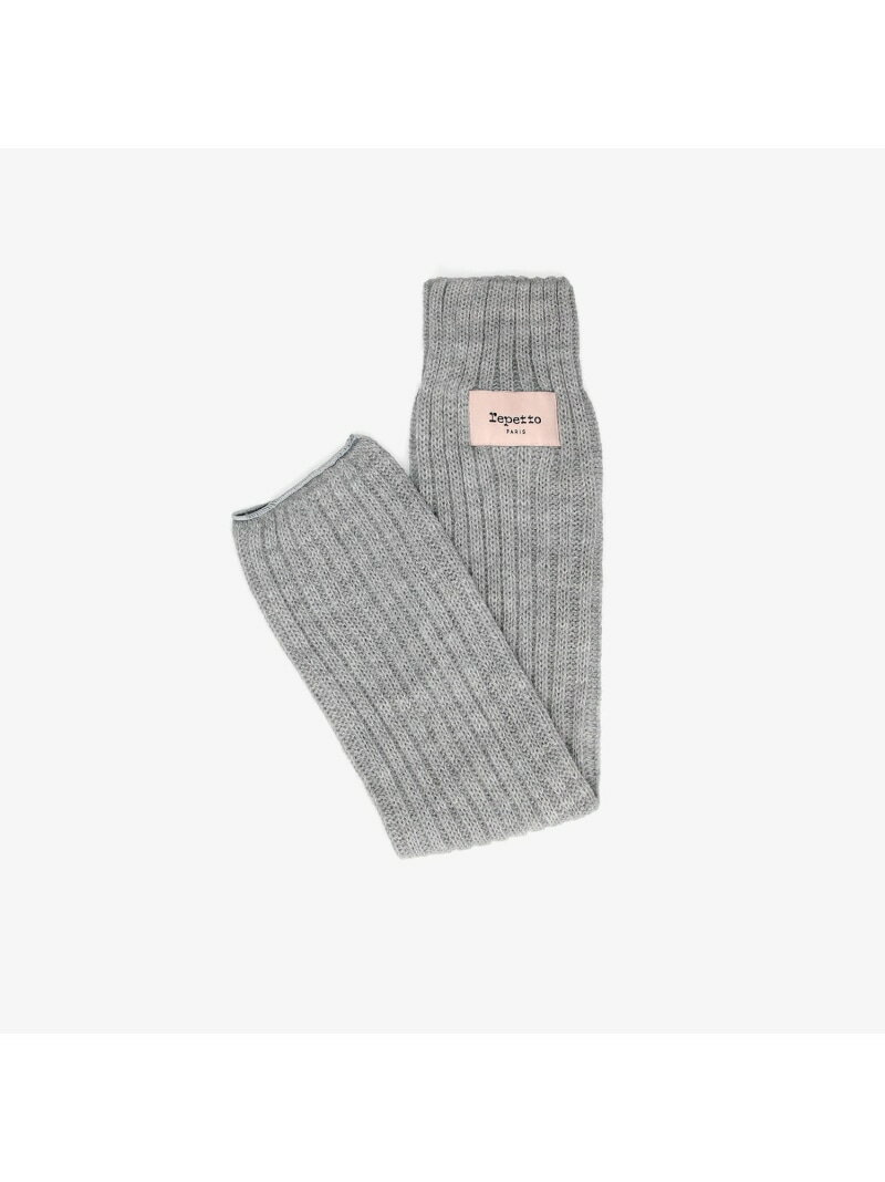 Logo legwarmers Repetto レペット 靴下・レッグウェア レッグウォーマー グレー【送料無料】[Rakuten ..