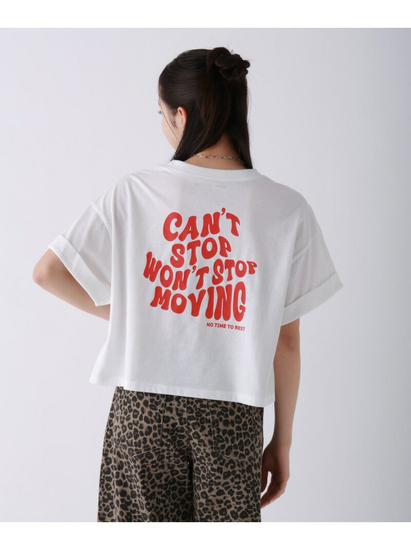 チョベリグワイドTEE repipi armario レピピアルマリオ トップス カットソー・Tシャツ ブラック ホワイト ブルー オレンジ[Rakuten Fashion]のサムネイル