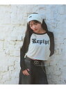 【SALE/20%OFF】ドロストラグランニット repipi armario レピピアルマリオ トップス ニット ブラック ブルー ホワイト【RBA_E】[R...
