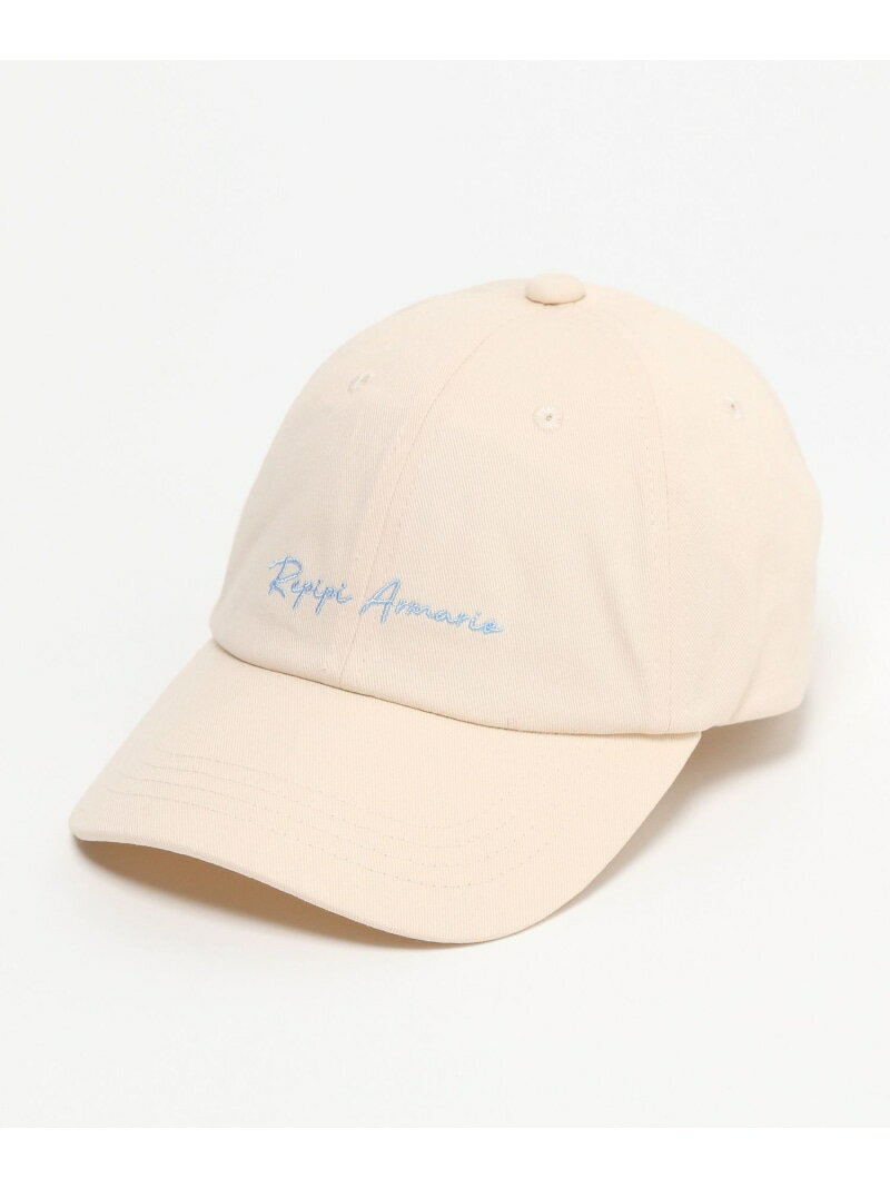 RPロゴCAP repipi armario レピピアルマリオ 帽子 キャップ ホワイト ブラック グレー ピンク ブルー[Rakuten Fashion]