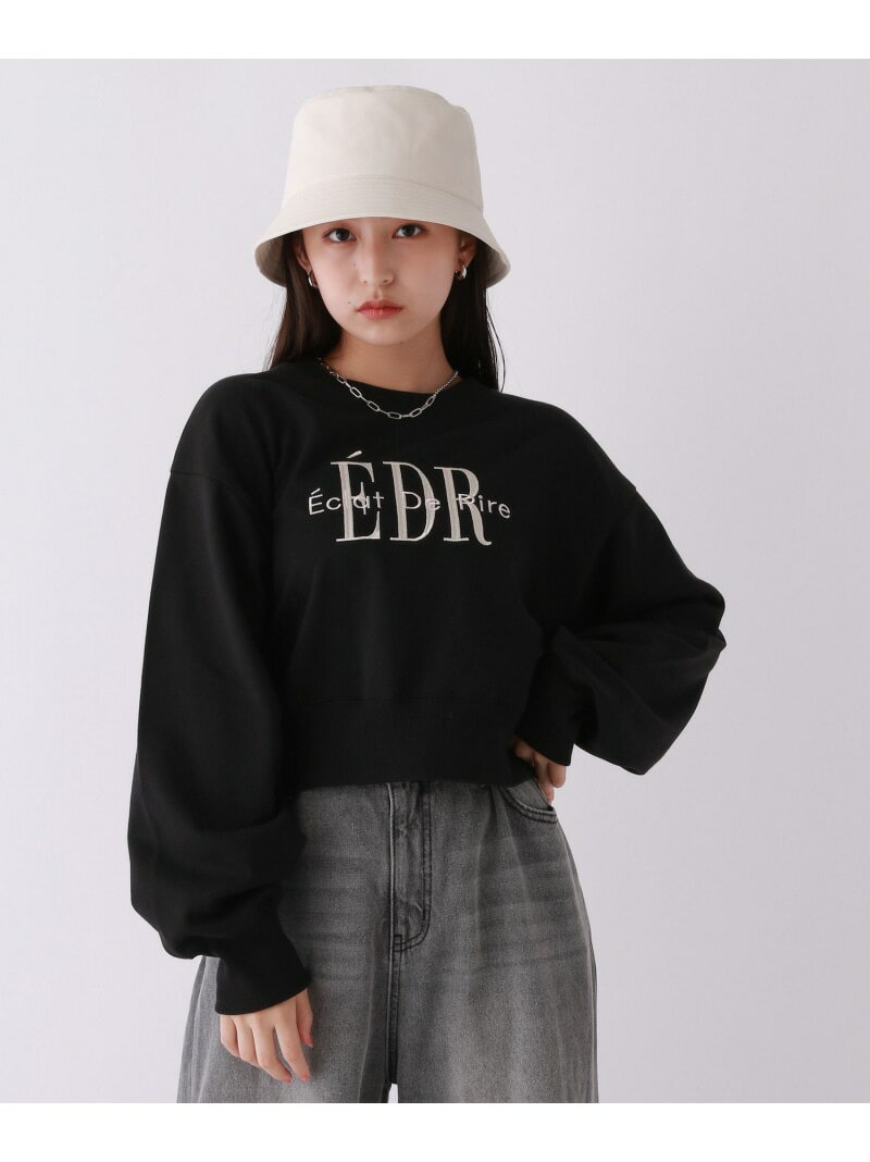 【SALE／30%OFF】(K)EDRコンパクトウラケLS repipi armario レピピアルマリオ トップス スウェット・トレーナー ブラック ブルー グレー ホワイト【RBA_E】[Rakuten Fashion]のサムネイル