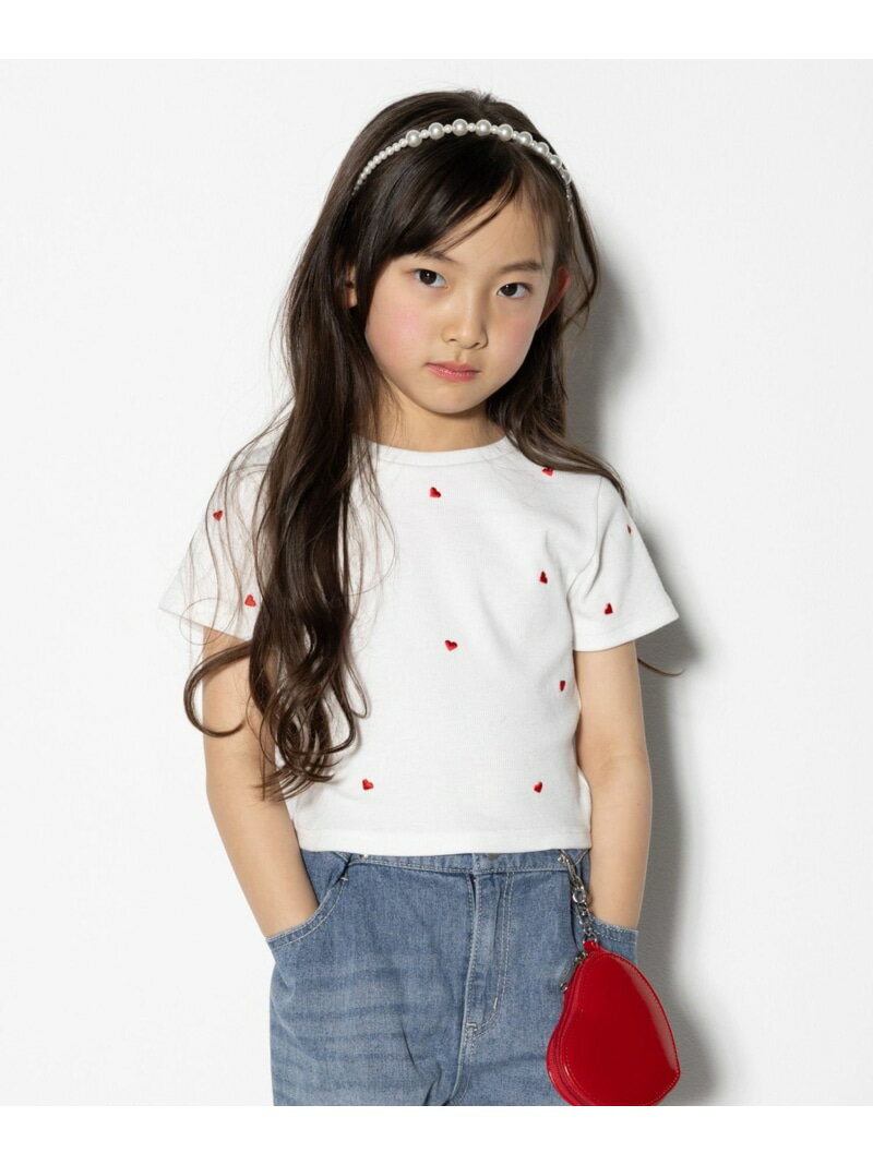【10C REPIPI】ソウガラリブTシャツ 10C REPIPI レピピアルマリオ トップス カットソー・Tシャツ ブラック ホワイト[Rakuten Fashion]のサムネイル