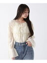 【SALE/60%OFF】リボンシャーリングブラウス repipi armario レピピアルマリオ トップス シャツ・ブラウス ホワイト イエロー ブルー【R...
