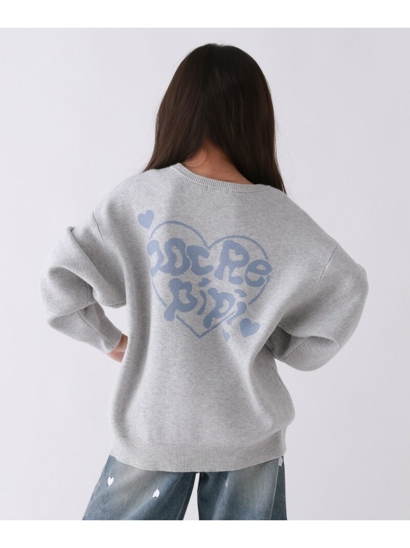 【10C REPIPI】メロキュンニット 10C REPIPI レピピアルマリオ トップス ニット ブルー ホワイト ピンク ブラック[Rakuten Fashion]のサムネイル