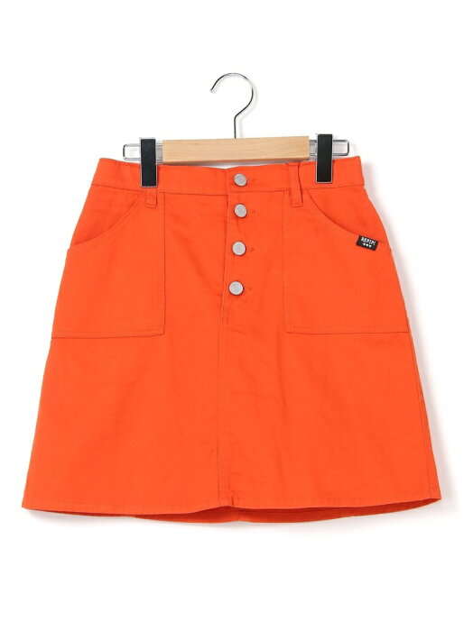 [Rakuten Fashion]マエボタンスカパン repipi armario レピピアルマリオ スカート キッズスカート オレンジ ブラック グレー ブルー