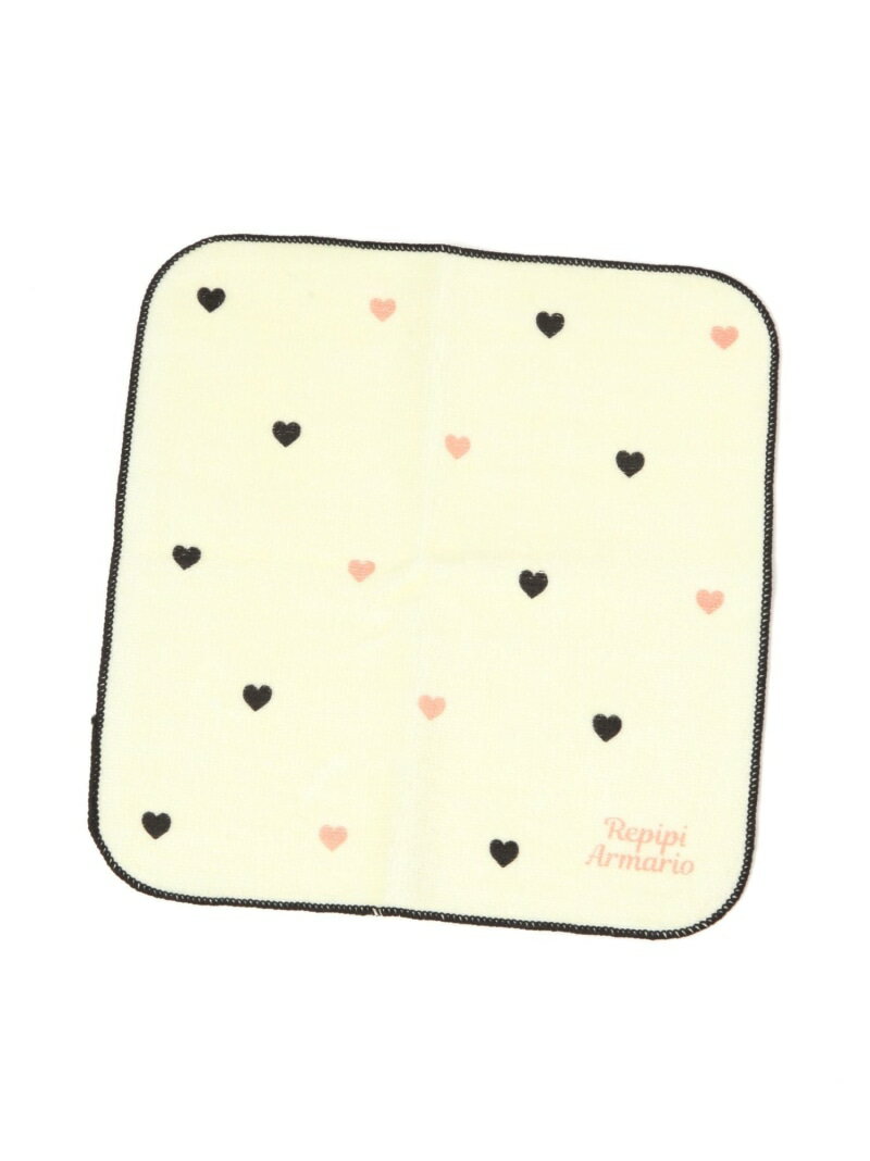 【SALE／50%OFF】ハートドットハンカチタオル repipi armario レピピアルマリオ ファッション雑貨 ハン..