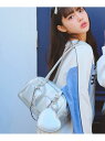 ロングハンドルBAG2 repipi armario レピピアルマリオ バッグ ハンドバッグ レッド ブルー ブラック ホワイト シルバー【送料無料】[Raku...