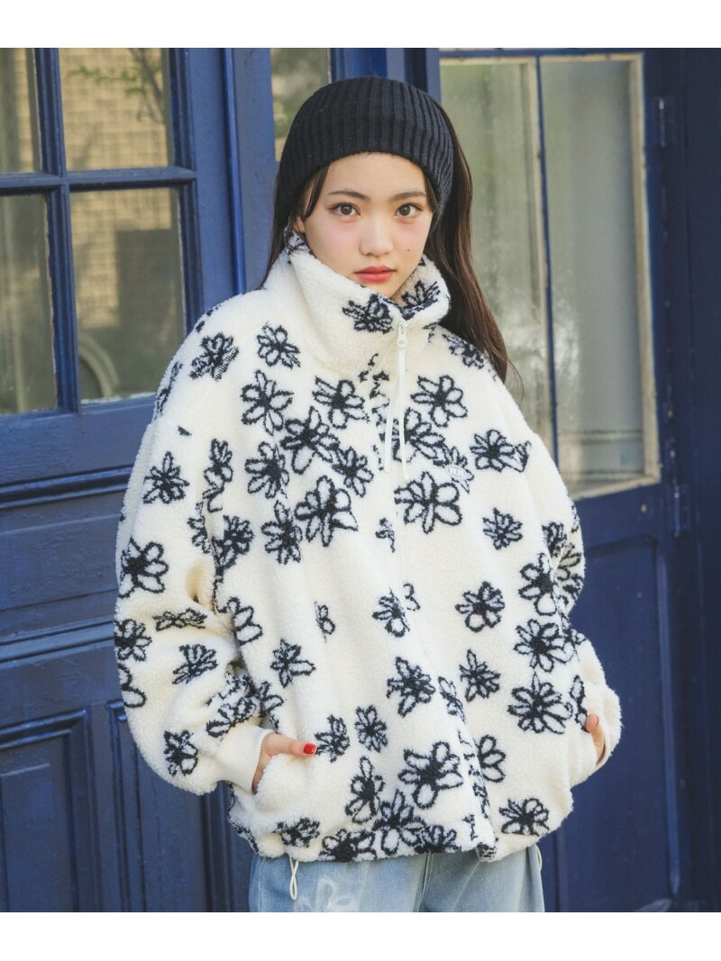 【SALE／30%OFF】COLORFULボアジャケット repipi armario レピピアルマリオ ジャケット・アウター ブル..