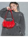 【SALE/30%OFF】RPロゴデポケショルダー repipi armario レピピアルマリオ バッグ ショルダーバッグ レッド ホワイト ブラック シルバ...