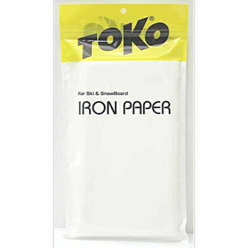 TOKO(トコ) スキー＆スノーボード ワクシング用 アイロンペーパー　100枚入　6002210