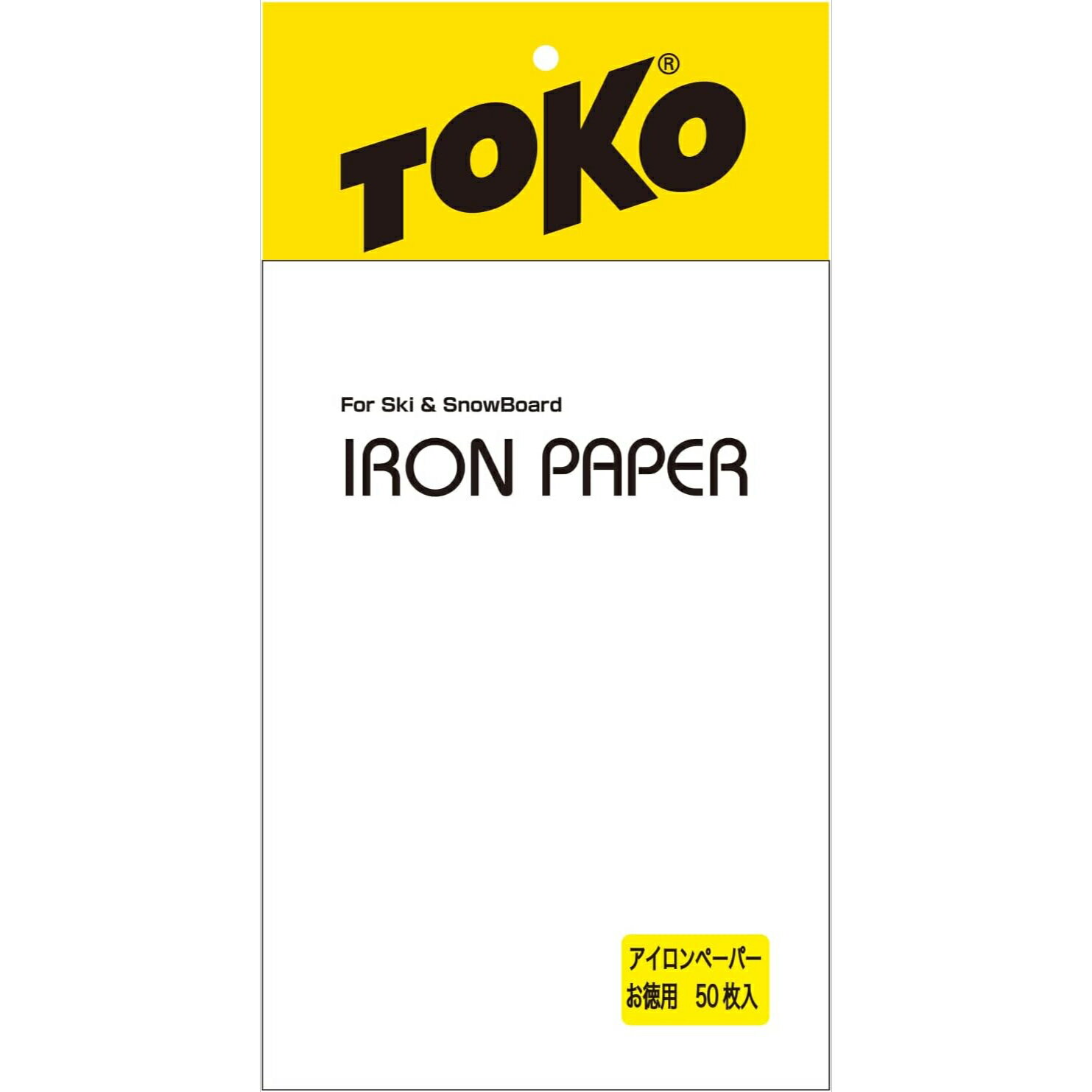 トコ(TOKO) スキー スノーボード メンテナンスツール TOKOアイロンペーパー 50枚入り 6002211