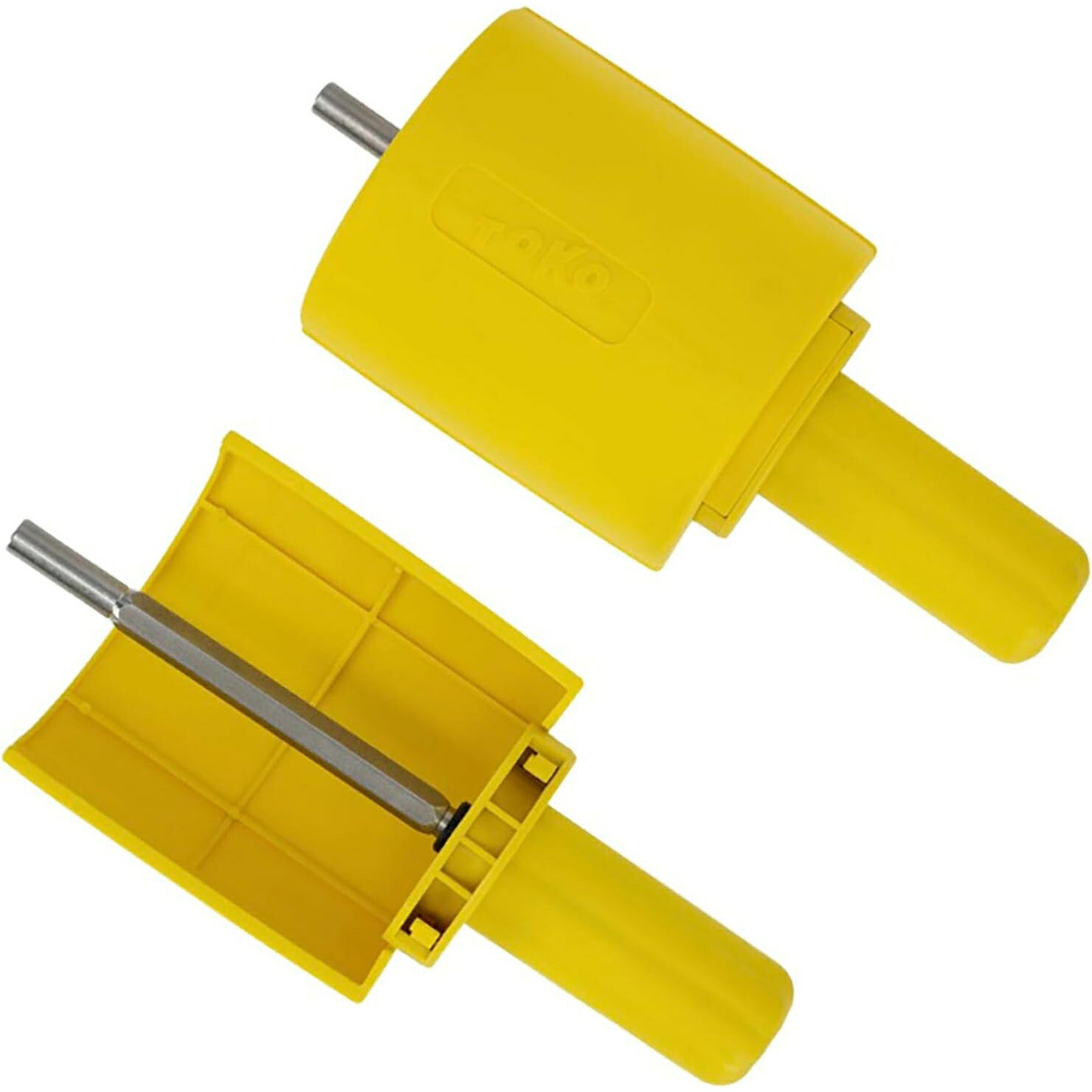 トコ(TOKO) スキーワックス・チューンナップ用品 ロータリーハンドル 5542550 イエロー