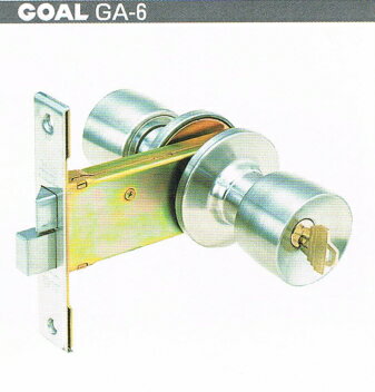 ゴール特殊錠GA-6 GA6☆☆ゴール GOAL☆GA-6☆ゴール GOAL☆☆ 玄関 ドア 扉 修理 補修 交換 部品 パーツ